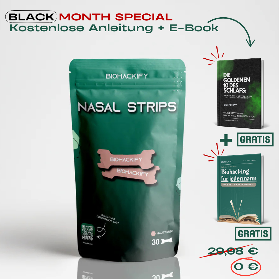 BLACK MONTH Nasal Strips